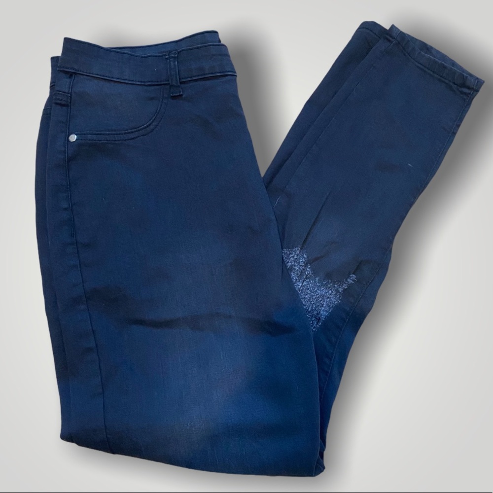 BOOHOO PLUS SIZE BLACK SKINNY JEANS